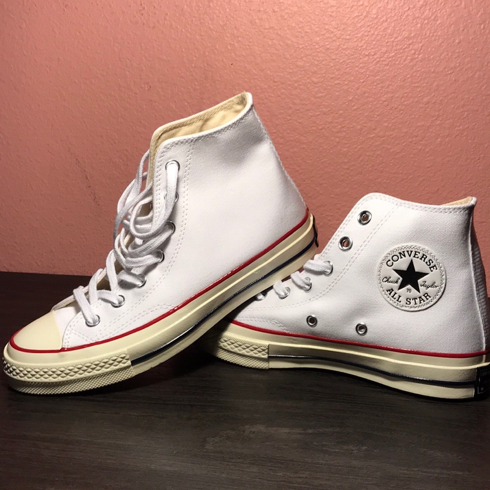 White high top converse